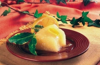 Flan de naranjas